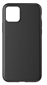 Чехол iPhone 11 под оригинал закрытый низ защита камеры черный - фото 6853