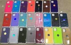 Чехол iPhone 11 под оригинал, без логотипа, цвета в ассортименте - фото 7150