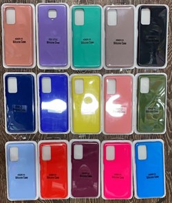 Чехол Huawei Honor 30 Silicone цвета в ассортименте - фото 7253