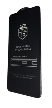 Защитное стекло Xiaomi Redmi 12 6D черное - фото 7702