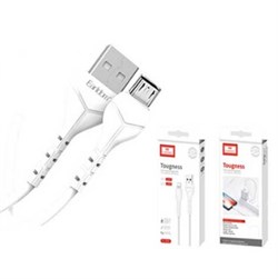 USB кабель Micro USB Earldom EC-095m белый - фото 7786