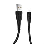 USB кабель iPhone (lightning) Borofone BX38 Cool charge черный