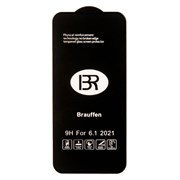 Защитное стекло Huawei Honor 9X / P Smart Z Brauffen черное