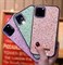 Чехол iPhone 11 Pro Max (вид 2) TPU со стразами зеленый / оранжевый / розовый (указать в коммент-х) - фото 6900